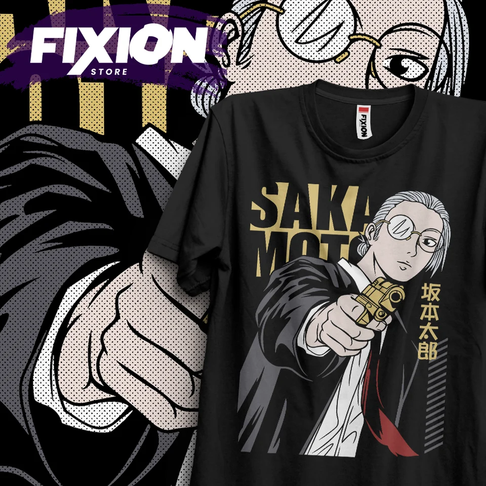 Sakamoto Days Ga Anime T tričko Darček pre milenec anime celú veľkú bavlnu