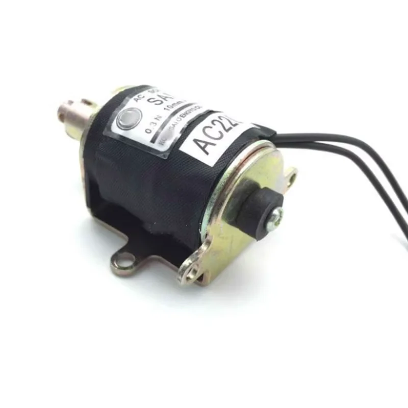 SAL-02 DC12V/DC24V/AC 220 V 10 mm zdvih 0,3n Sila TUBULÁRNA SOLELOID ELEKTROMAGNET