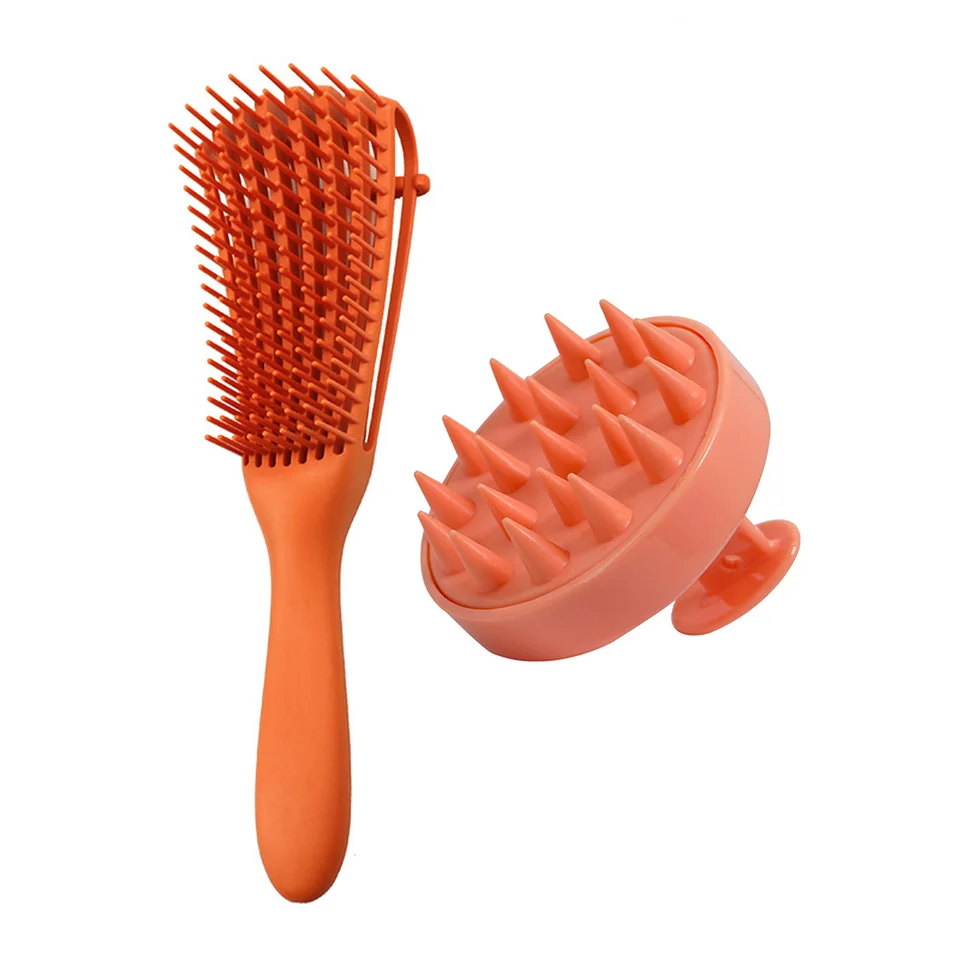 Salon Barber Hair Brush Súprava Dutiny Comp Comp a suchý šampón Comp