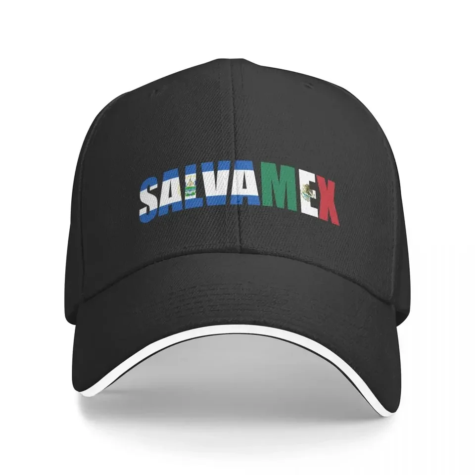 Salva-mex mexické salvadorské dedičstvo baseball čiapka klobúk luxusná značka Man Hat Dámske športové streetwear Outdoor na ochranu pred slnkom