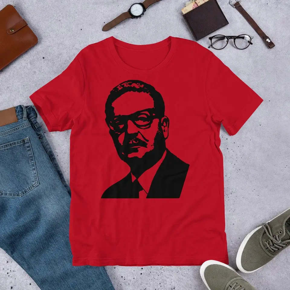 Salvador Allende Silhouette Čílska ľavicová ľavicová marxistická tričko