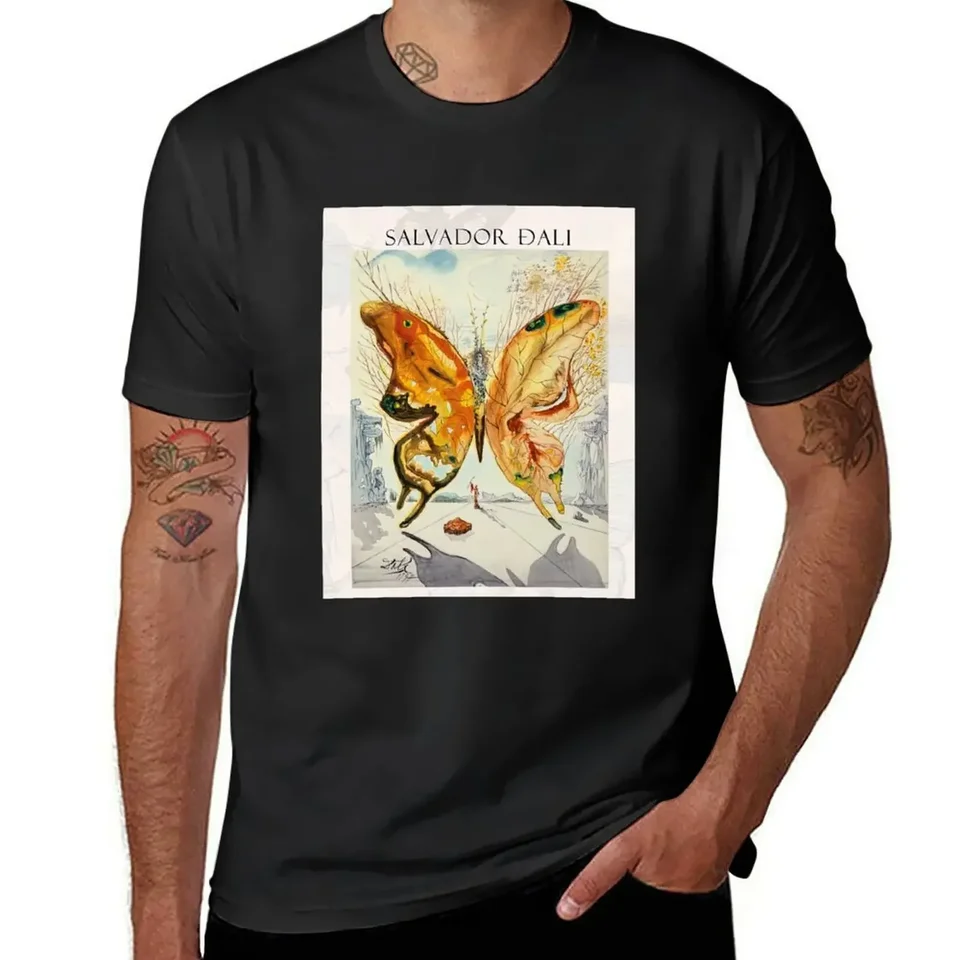 Salvador Dali Butterfly Art - Salvador Dali Venus Butterfly - Salvador Dali výstava 1947 Plagát Tričko