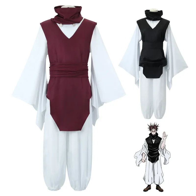 Salónik de cosplay jujutsu jjk manga choso, Pantalon Artificiel Astique Blanc, Violet, Col en Glace, Gaclabelt, Cadeau