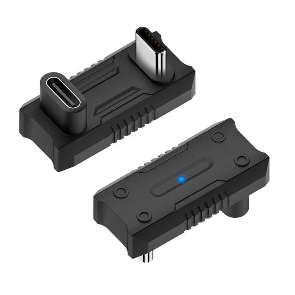 Samec adaptéra USB-C na USB-C pre konvertor USB-C prevodník 20 Gbps 8K@60Hz 180 stupňov U-v tvare Usus Rog Ally/NS Switch Console