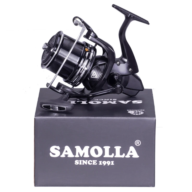 Samolla-spin-navijak s duálnou vodiacou tyčou, rýchly navijak, brzdové doštičky z uhlíkových vlákien, 27 kg brzdy, 5000, 6000, 7000, 8000, 8000