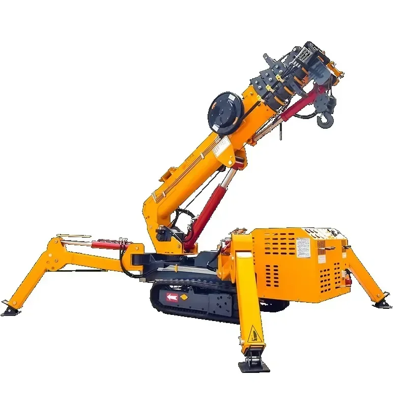Samostatne podporovaný pavúk s 5 tonami 8 ton 12 ton hydraulických motorov zdvíhací produktový rad