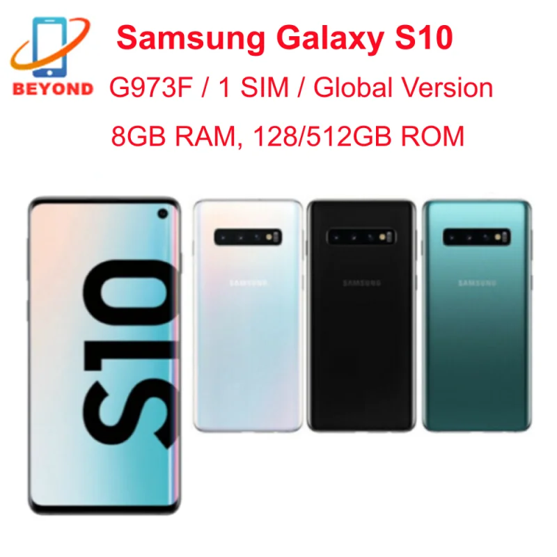 Samsung Galaxy S10 G973F 128/512 GB ROM GLobla Verzia 8GB RAM Originál 6.1 