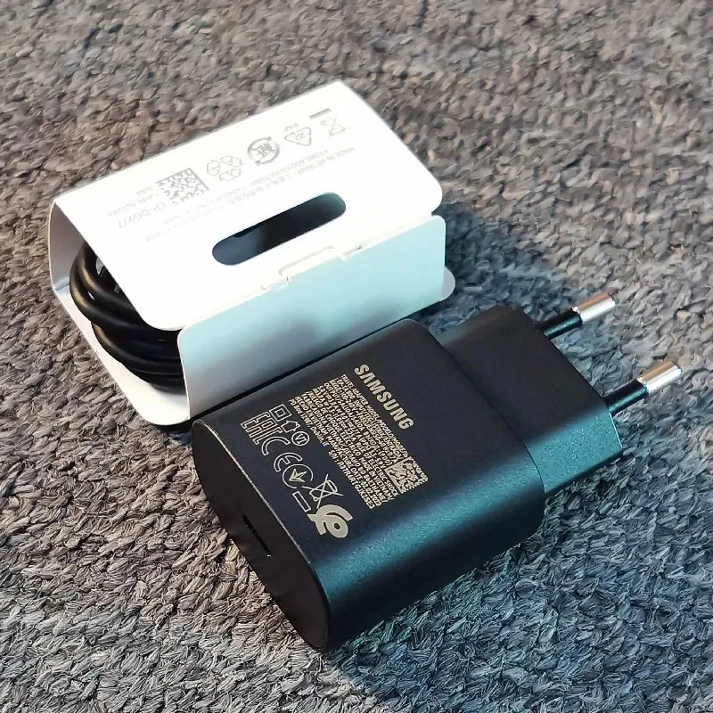 Samsung S25 S24 25W Super Fast Charger Eu Power Adapter USB Typ C PD Kábel pre galaxiu Z Flip Fold 6 5 4 S23 S22 Ultra poznámka 10+