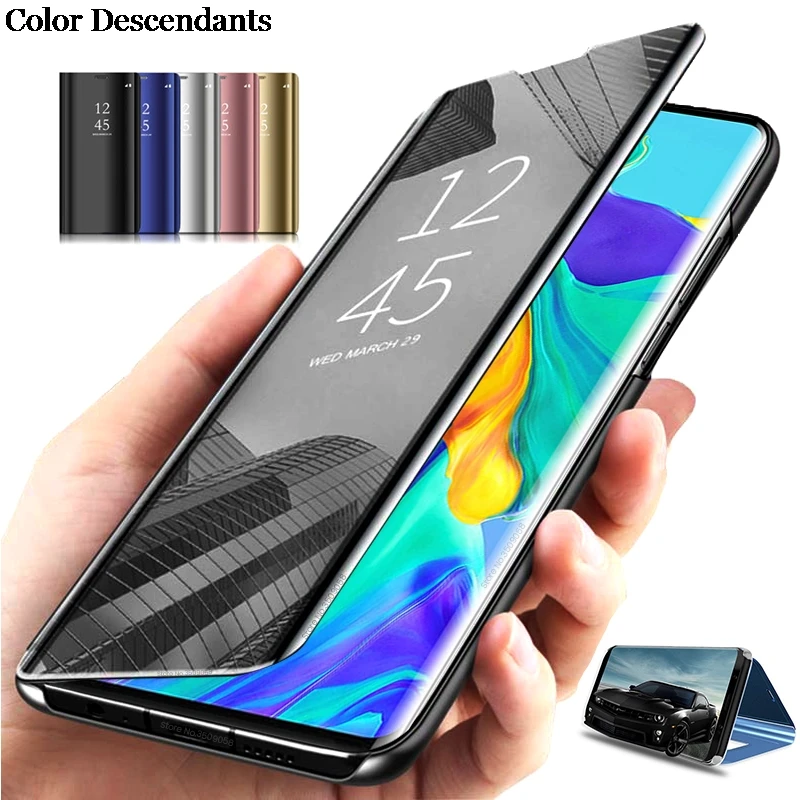 Samung S20 Fe Case Smart View Mirror Case pre Samsung Galaxy S20 Fan Edition S20FE Magneti Book Stand Coque na Gelaxi S 20 Fe 20