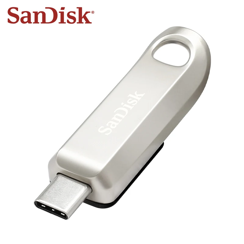 Sandisk Metal USB Flash Drive CZ75 Type-C USB 3,2 Drive pera 64 GB 128 GB 256 GB Max