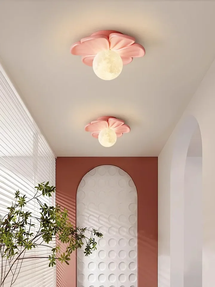 Sandyha moderné minimalistické stropné svetlá dizajnu okvetné okvetné lampy LED žiarovky pre obývaciu izbu uličkou ľahkej spálne dekorácie