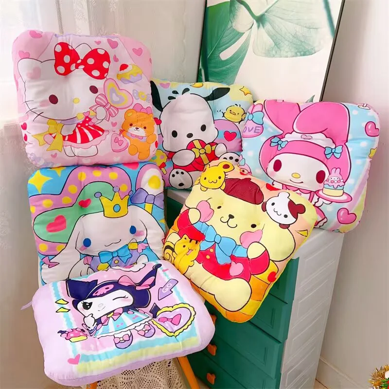 Sanrio Cartoon tlačené vankúšik Hello mačiatko moja melódia Kuromi Pochak