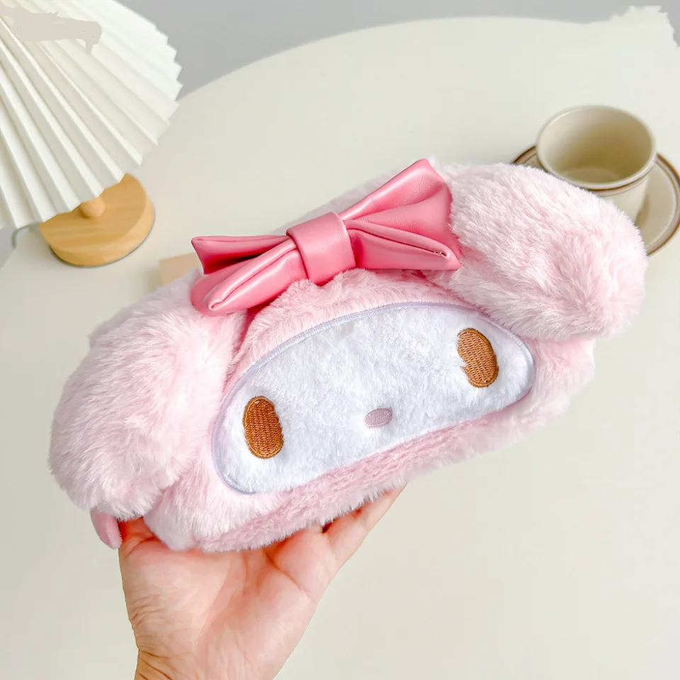 Sanrio Cinnamoroll Anime Kuromi melody kozmetické úložné tašky ceruzka Karika