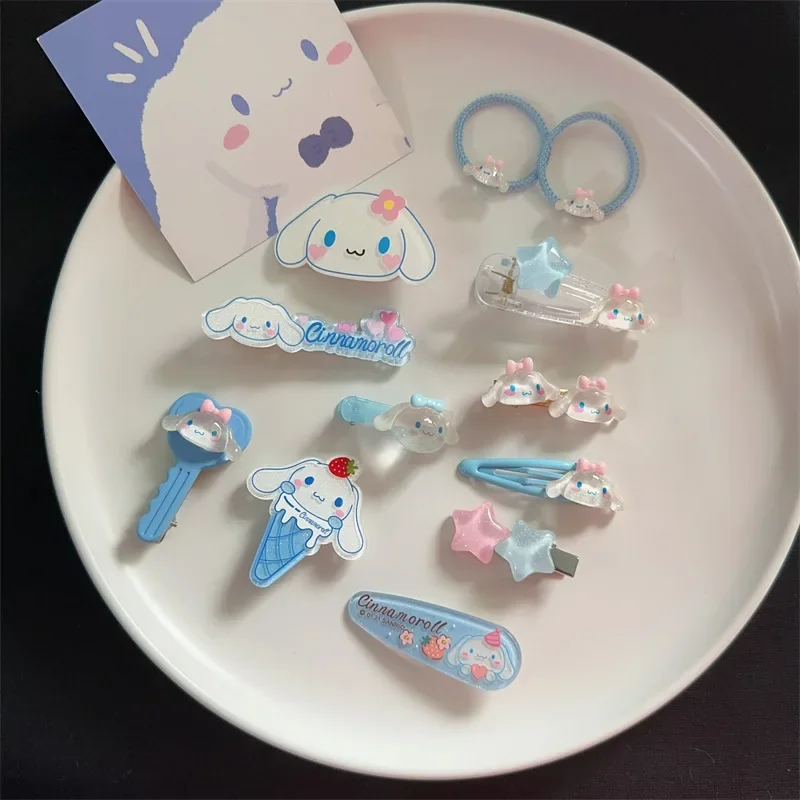 Sanrio Cinnamoroll Hairpin pre dievčatá Kawaii Vlasy