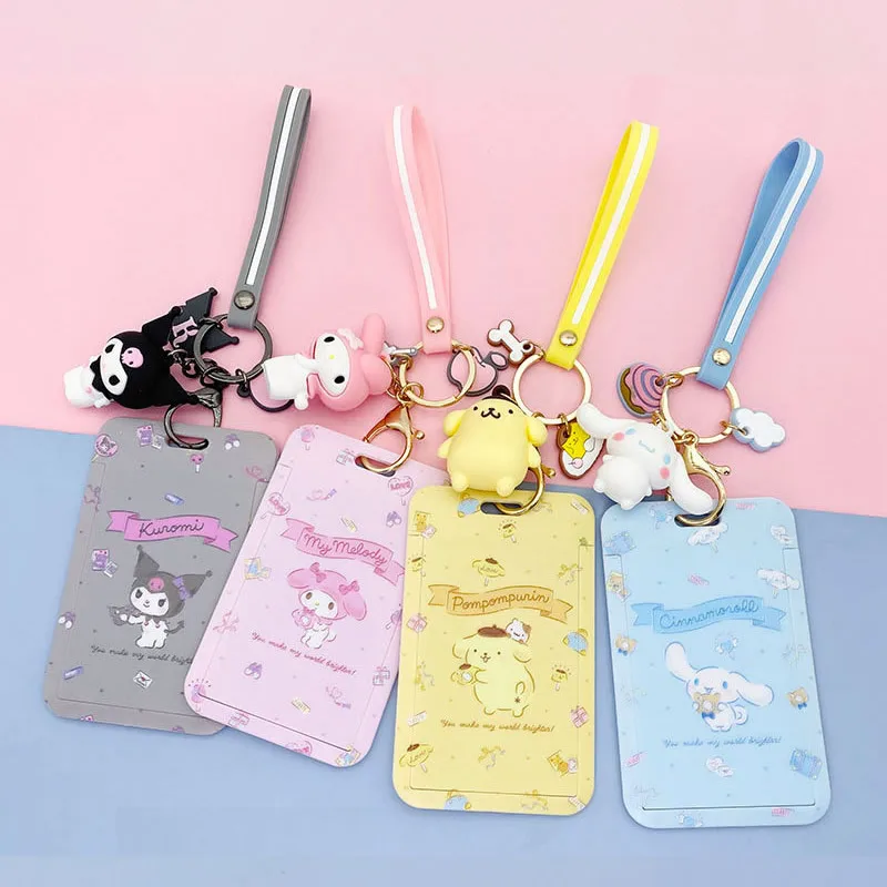 Sanrio Cinnamoroll Kuromi My Melody Doll Keychain Karika