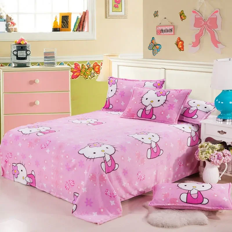 Sanrio Hello Kitty Coral Fleece Karika
