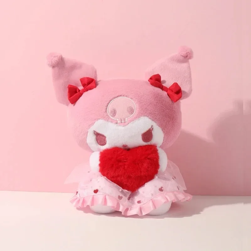 Sanrio Hello Kitty Kuromi Cinnamoroll dieťa plnené hračky Anime plyšové hračky hádzanie vankúša karikatúra Anime Dolla Detská narodeninová darček