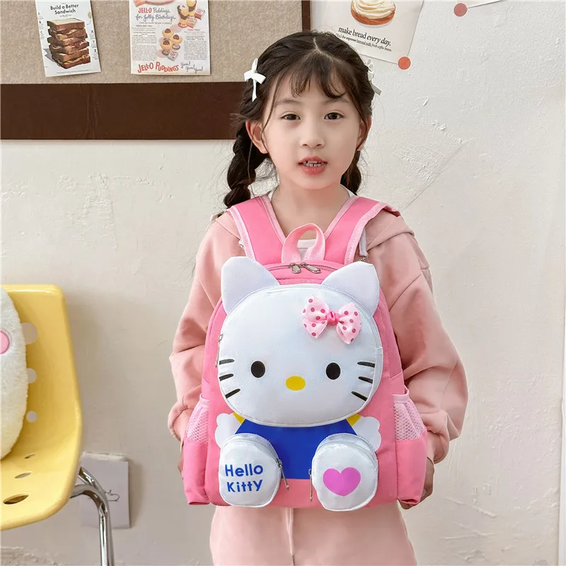 Sanrio Hello Kitty roztomilý karikatúra Školaba dievčat dievčatka Detská základná škola materská škola backpack detská cartoon batoh na cestovnú kabelku