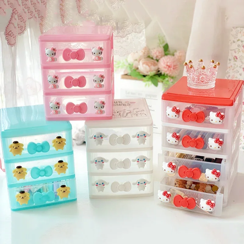 Sanrio Kawaii Hello Kitty Desktop Box Box