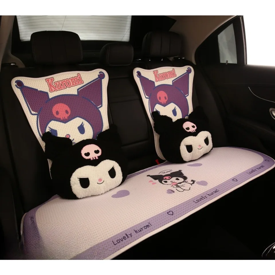 Sanrio Kuromi Cartoon Autosed Cushion vankúš vankúši