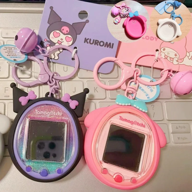 Sanrio Kuromi My Melody Cinnamoroll Cartoon Prívesok dekorácia Tamagotchi Uni Smart Protective Case Silikone Case Birthday Darčeky