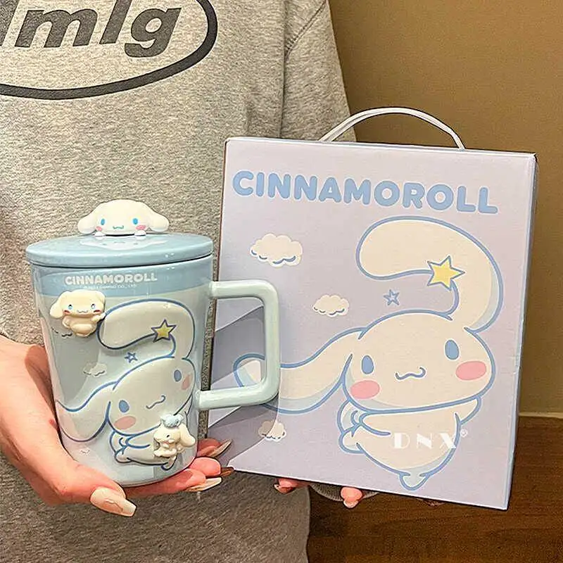 Sanrio Kurumi Cartoon Cinnamon Dog Káva Hrn
