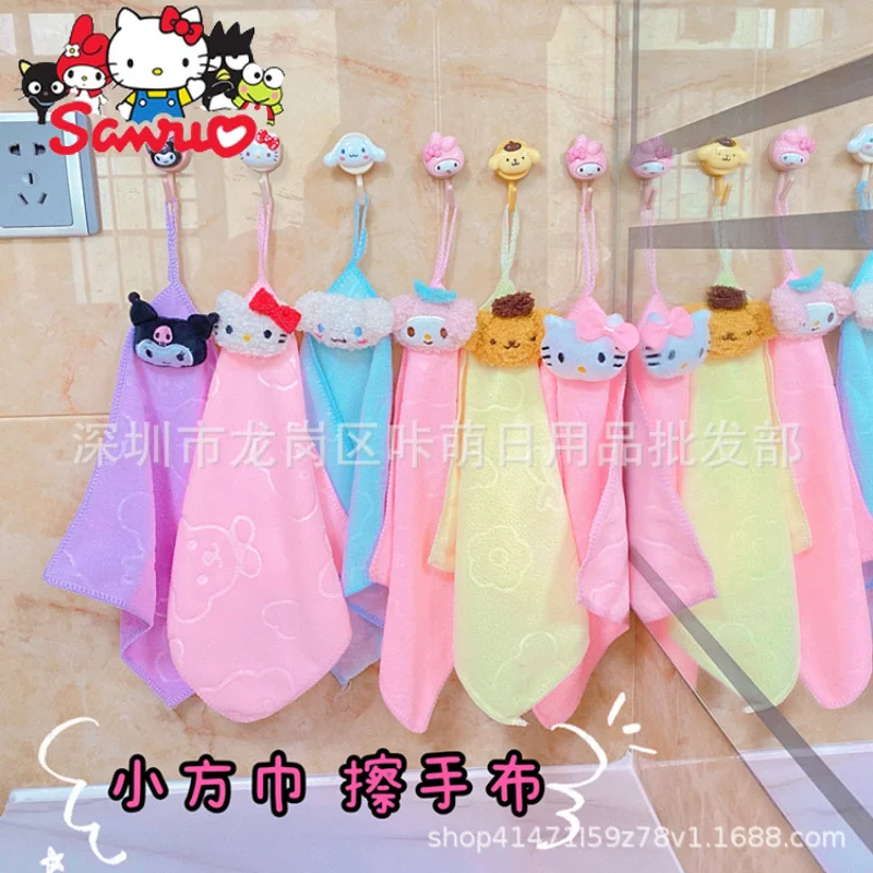 Sanrio Melody Kuromi Hello Kitty Cinnamoroll Pochacco Square Hanging Topeľ