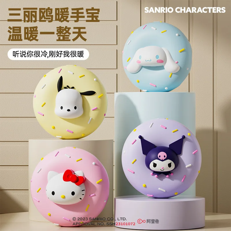 Sanrio Warm Hand Power Bank 2 v 1 USB Mini karikatúra roztomilé teplé dieťa bezpečné dieťa Spoľahlivé prenosné power banky narodeniny a darček