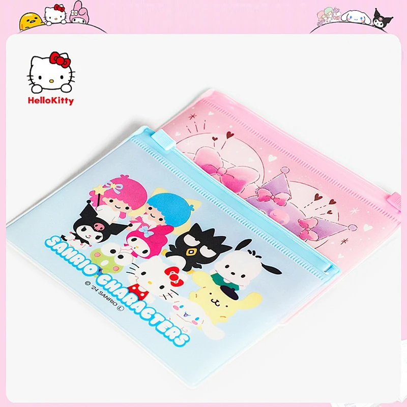 Sanrios Mini Coin Curese Hellokittys Kuromi melódia slúchadlá Dátové linky Skladovacie tašky Roztomilé kľúče vrecko Prenosné malé tašky