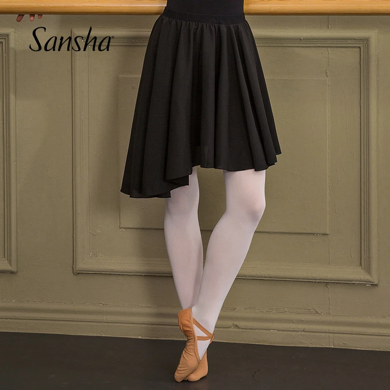 Sansha Professional Adult Ballet Dance Dance Shiffon Asymetric Dievča elastického pásu 55AH0013P