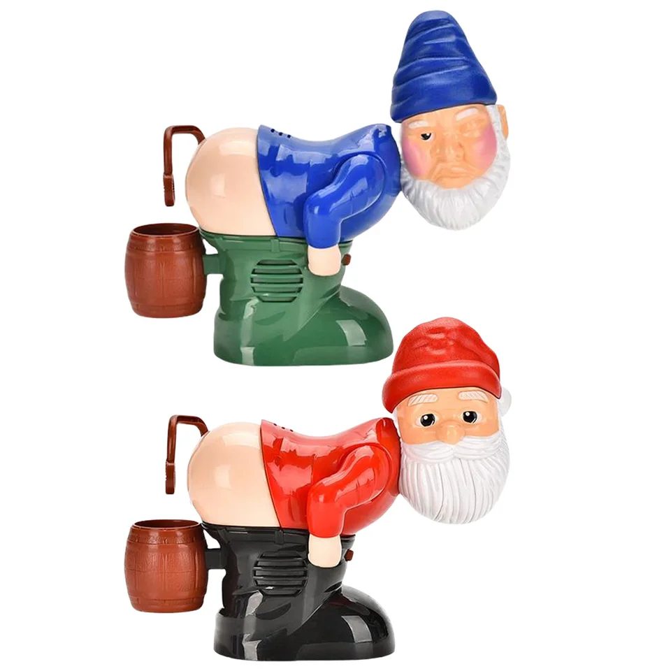 Santa Claus Bubble Machine Vianočné škriatkovia bublinový stroj s 60 ml riešenia vtipné bublinové dúchadlo na batériu Party Party uprednostňuje