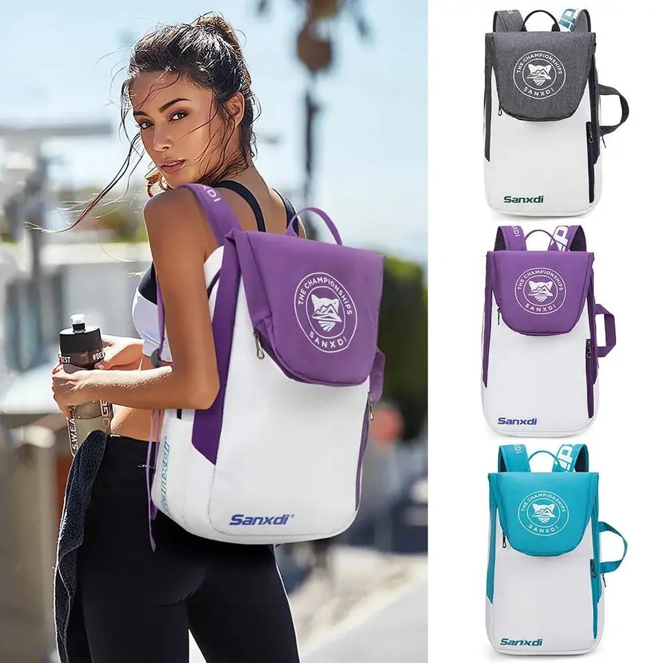 Sanxdi tenisová raketa batohu Pure Wimbledon Co-Branding Tennis Padel Squash Badminton Raše