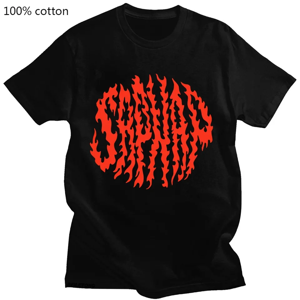 SAPNAP Flame T košeľa 100% Pure Cotton Dreamwastaken Dream SMP mcyt Dreamxd Fire Red Circle Creative Tshirt Women/Men Tee-tričko