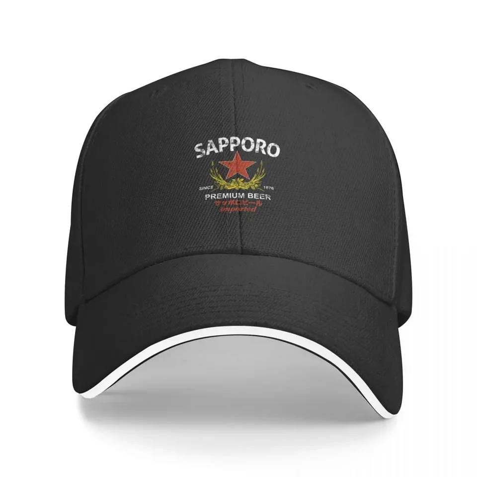 Sapporo Beer Baseball Cap Beach Outing Luxury Man klobúk narodeniny turistické klobúky klobúky Žena pánske pánske