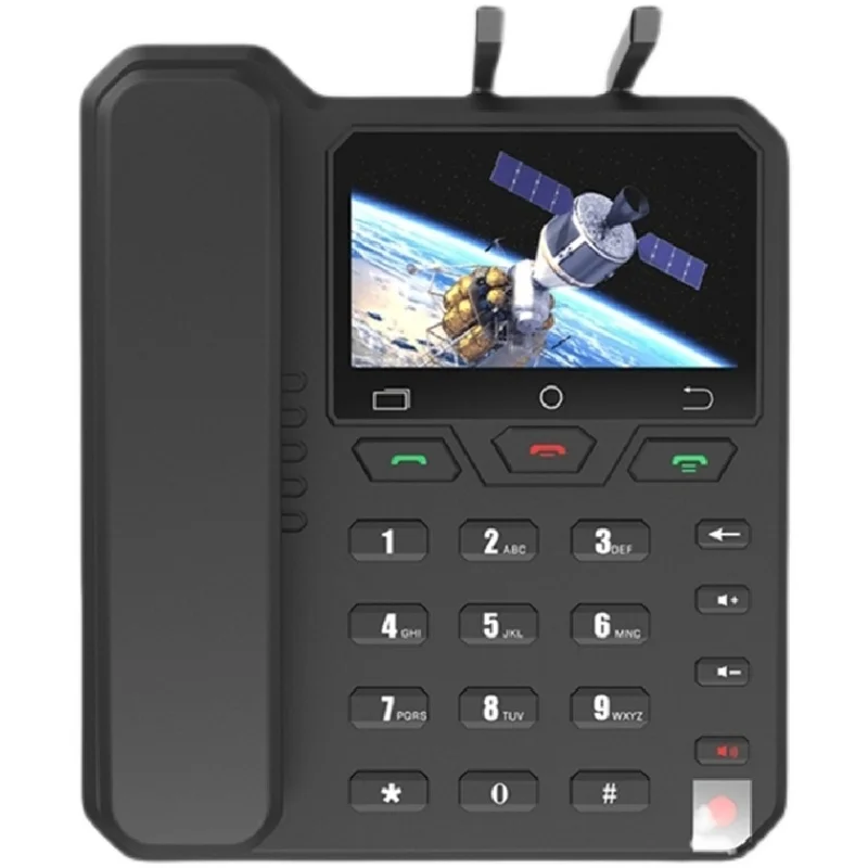 *Satelitný telefón YT2000 na palube vnútorného satelitného telefónu Beidou, Global