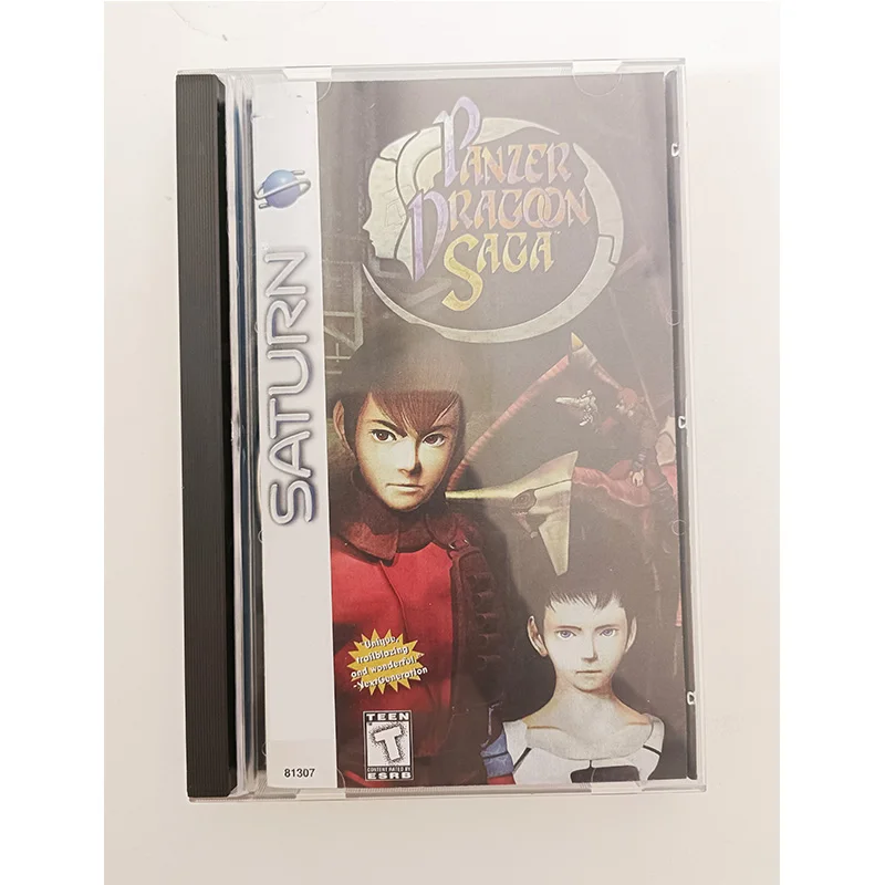 Saturn Copy Disc Game Dragon Panze Saga s manuálnym odomknutím konzoly SS Console Game Optical Drive Retro Video Direct Reading Game
