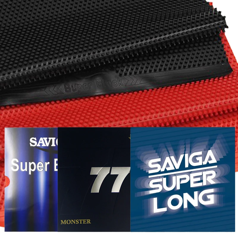 Saviga Super Long Table Tennis Gum Guma Long Pupples Obhajuje ITTF Schválite ping pong gumu bez špongie pre profesionálneho športovca