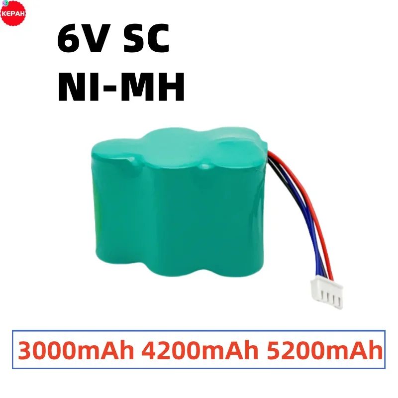 SC 6V 3000/4200/5200MAH Nabíjateľná batéria vhodná pre ECovacs Deebot D73 D76 D66 D68 D77 séria