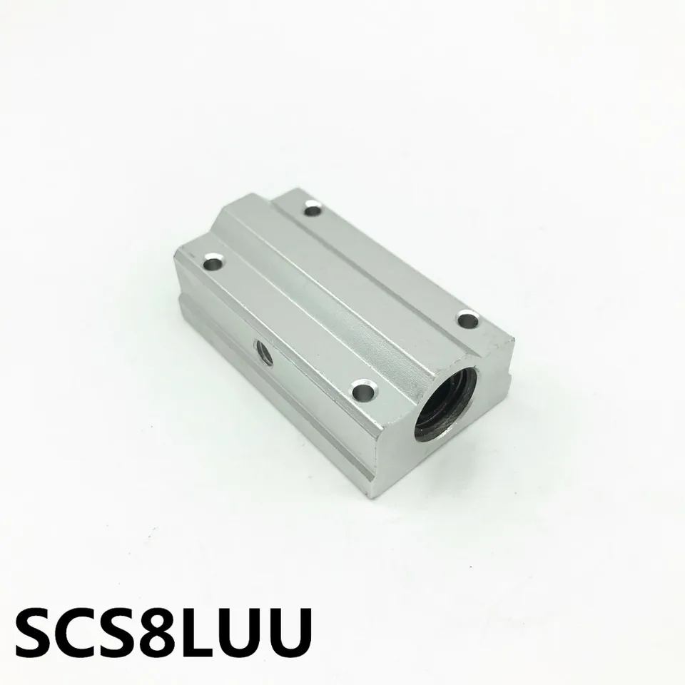 SC8LUU SCS8LUU ložisko 8 mm lineárne pohybové ložiskové ložisko Posúvač pre 8 mm
