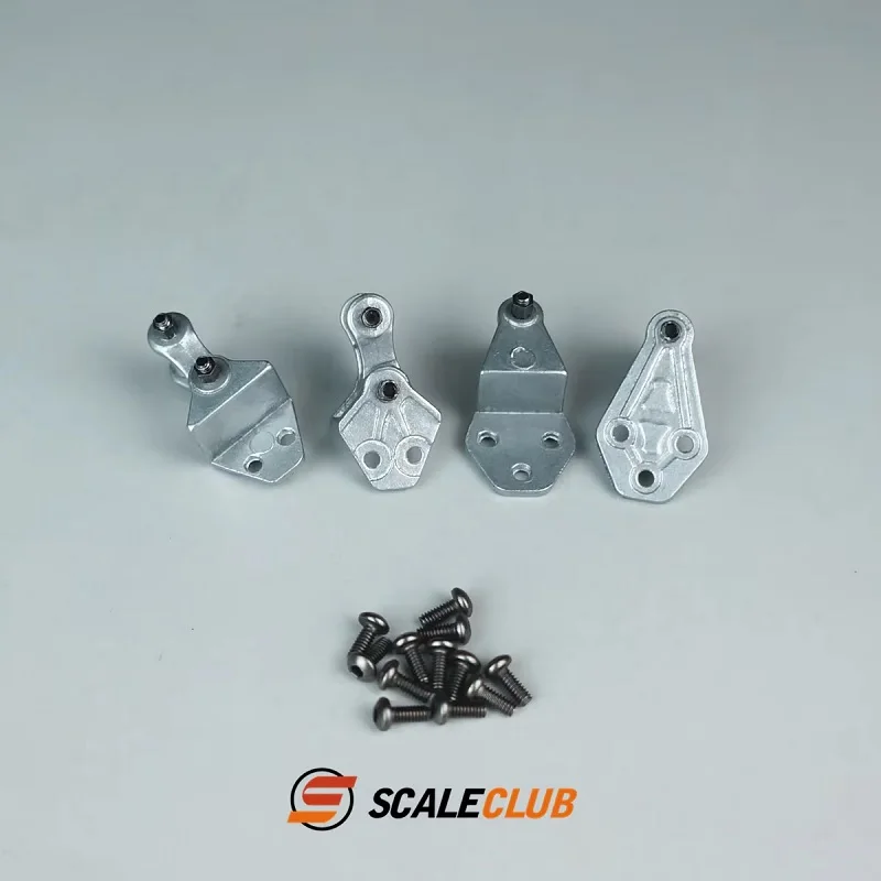Scaleclub Model 1/14 Traktor bahenný nákladný automobil DIY predné zavesenie Zdvíhacie šaty oceľové doskové píly pre Tamiya Lesu pre Scania Man