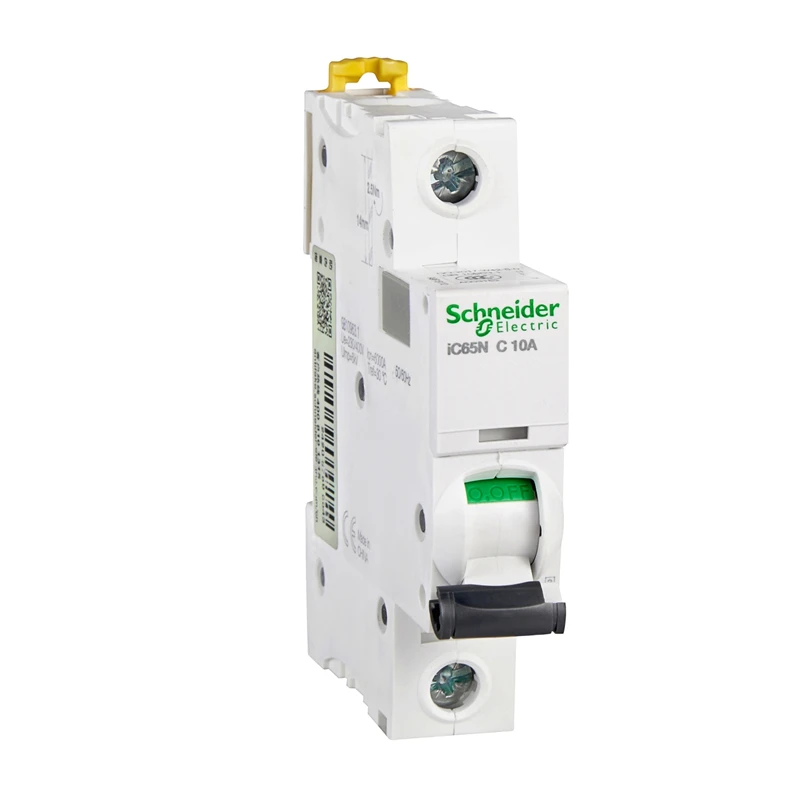 Schneider Electric Acti9 IC65N 1P MCB Miniatúrny istič C 1A 2A 6A 10A 16A 20A 25A 32A 40A 50A 50A 63A Vzduchový spínač