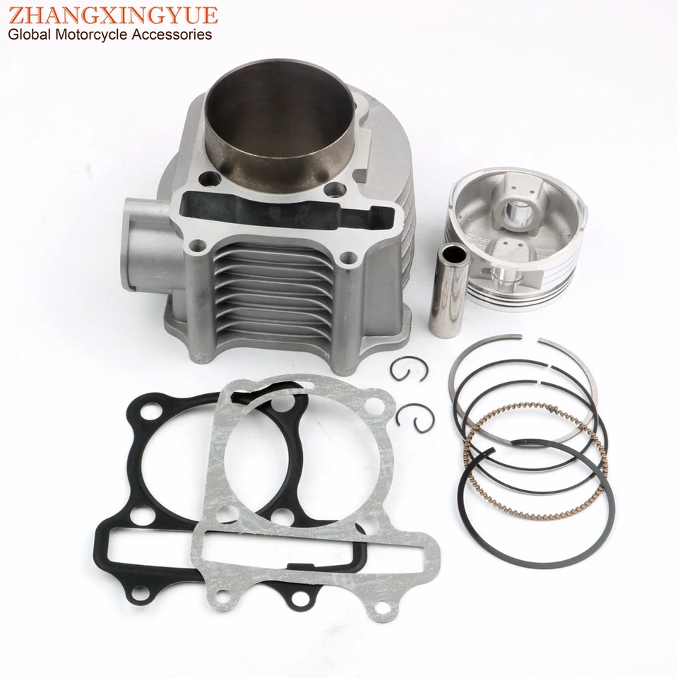 Scooter 63 mm 200cc 2V Big Bre Cylinder Kit pre Sym Fiddle 2 Megalo Orbit Symlest 1 Symphony S 125 150 Tonik X-Pro 125cc 4-Stroke