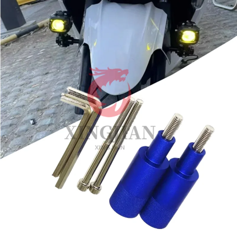 Scooter Fender Spotlight Držiak pre BMW C650GT C400GT C400X DVR podporuje CNC Hliníkové ladenie príslušenstva