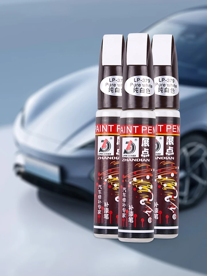 Scratch Oprava farby farba farby pero umývanie automobilu Údržba sivej série auto opravovne pero čisté