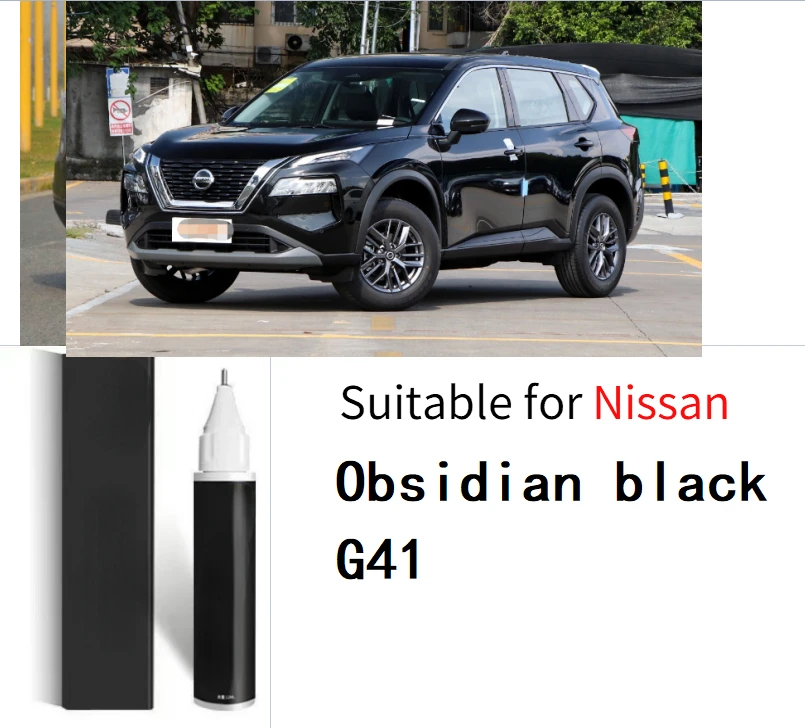 Scratch Opravy pero vhodné pre Nissan Obsidian Black G41 Jasper Black B20 Farba Opravy pera Car Scrach Remover