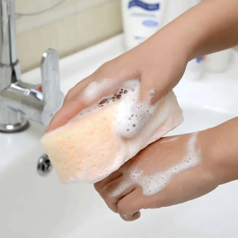 Scrub Ash Skin Brush Domáce kúpeľne Dodávky Men Dámske kúpeľné špongie nová exfoliačná špongia kúpeľ