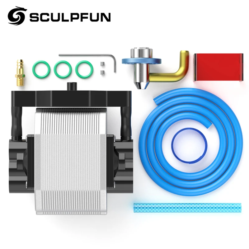 Scult Sculpfun S9 Air Assist Dysle Kit 30 ml/vzduchové čerpadlo EU/USA Verzia 220V/100V Vysokorýchlostné vzduchové asistencie Full Metal Structures