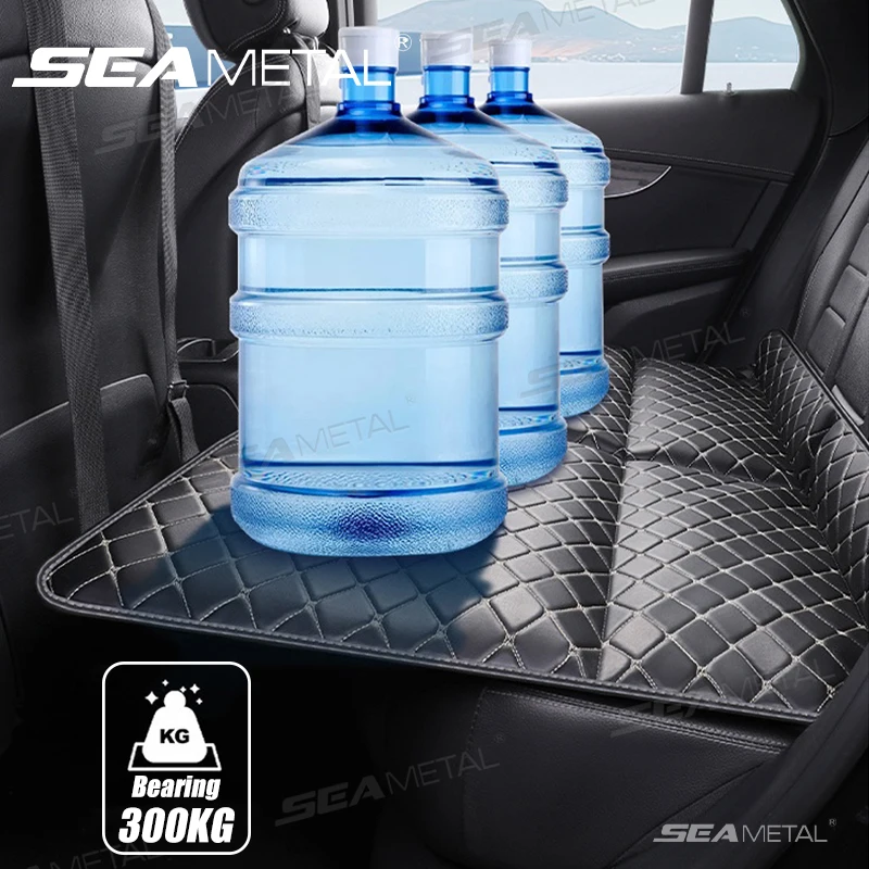 Seaemtal neinflatovateľná auto matrac spací podložka cestovná posteľ Skladacie kempingové kempingové predlžovacie matrace pre sedan/SUV