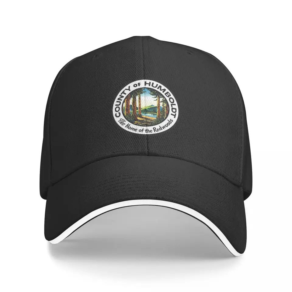 Seal of Humboldt County v Kalifornii baseballovej čiapky hip hop klobúku mužov pre ženy