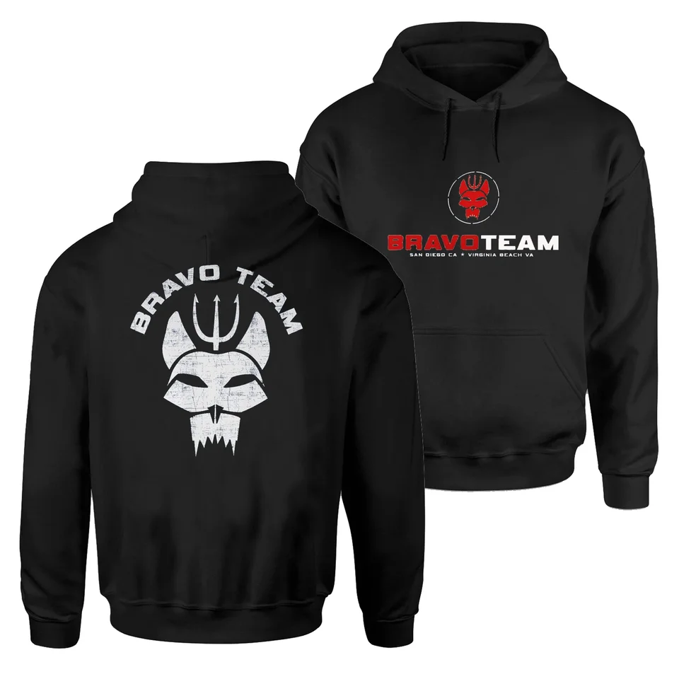 Seal Team 6 Bravo Team Symbol NAVAL TEALS PULVOVER HOODY NOVINKA 100% bavlna pohodlné príležitostné pánske mikiny módne streetwear